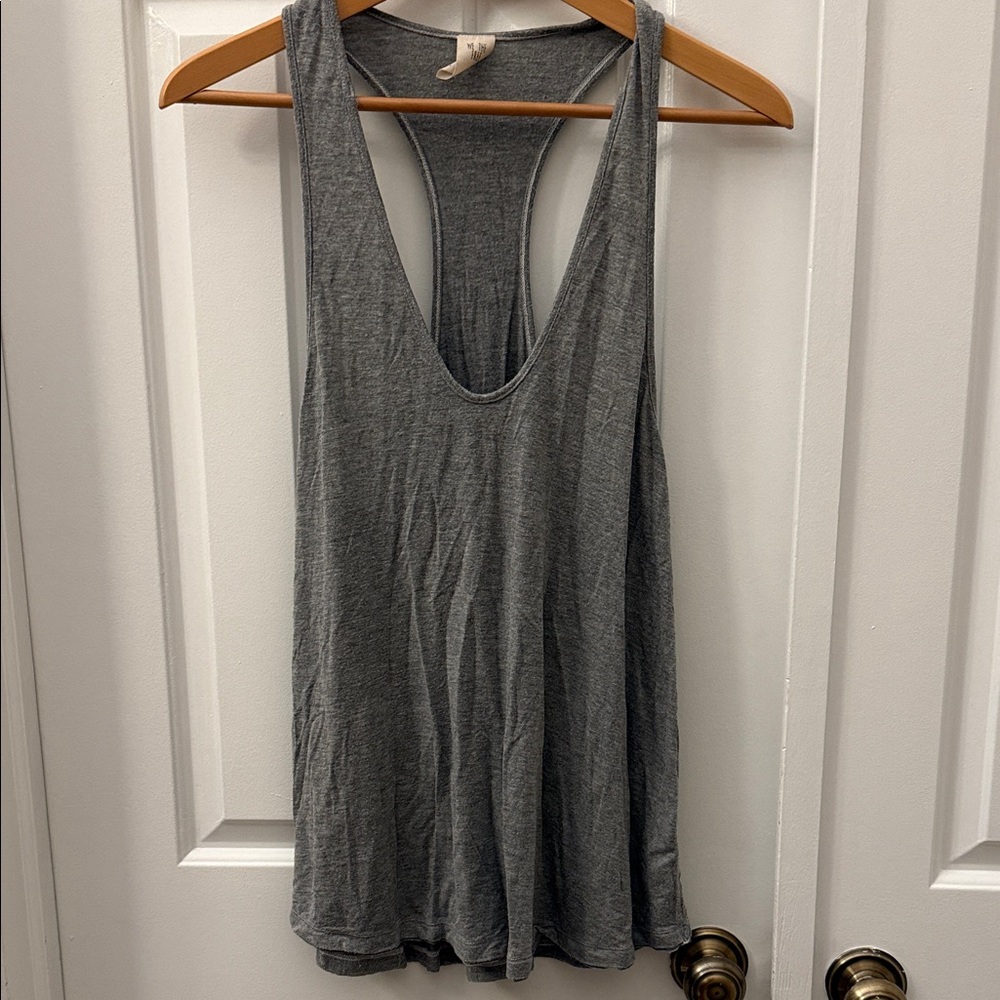 We The Free Grey Tank Top
